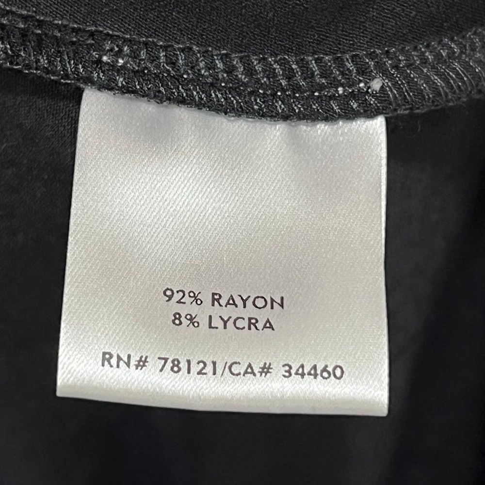 Eileen Fisher Womens Dress Size XL Black Cowl Neck Sleeveless Swing Trapeze NWT - Picture 7 of 8